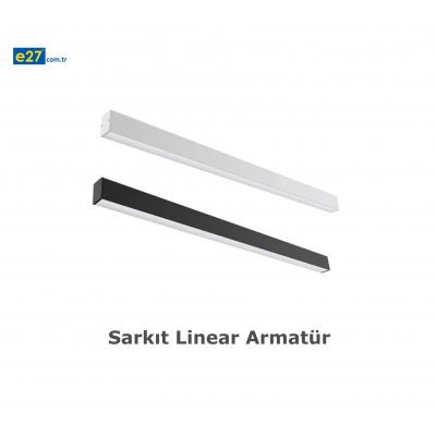Sarkit Linear Armatur, Avize, Modern Ofis Aydinlatmasi, Lineer 100 cm Sarkıt Armatür